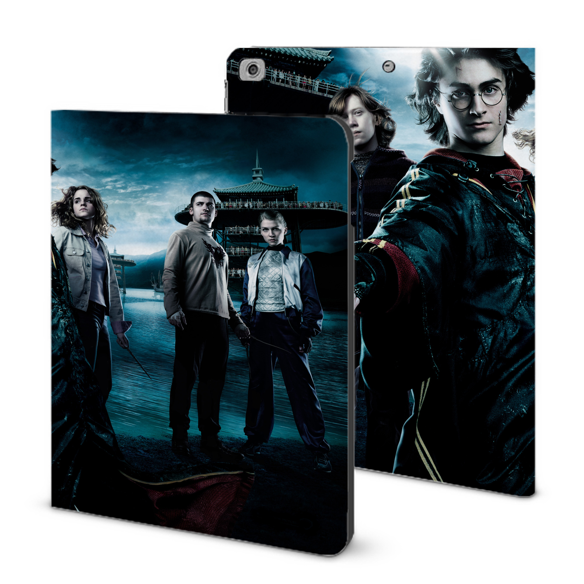 （画像用） Harry Potter ハリー・ポッターシリーズ IPad ケース ブック型 PUレザー TPU 耐衝撃 軽量 薄型 ペン収納なし 全面保護 IPad 各モデル対応
